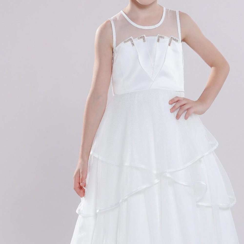 Girls Peplum Dress